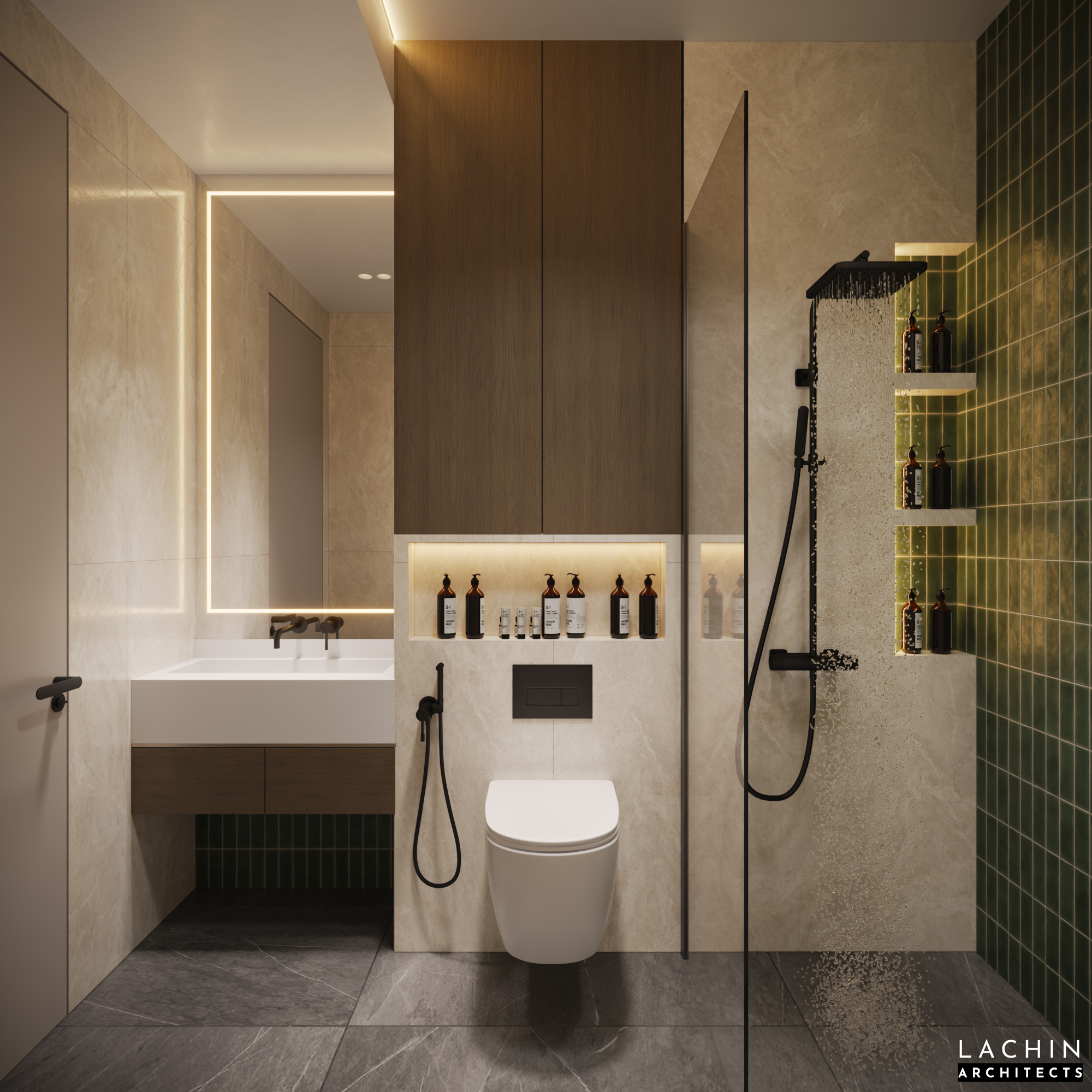 White City Apartment | Baku, Azerbaijan — interior design & visualization, image 8